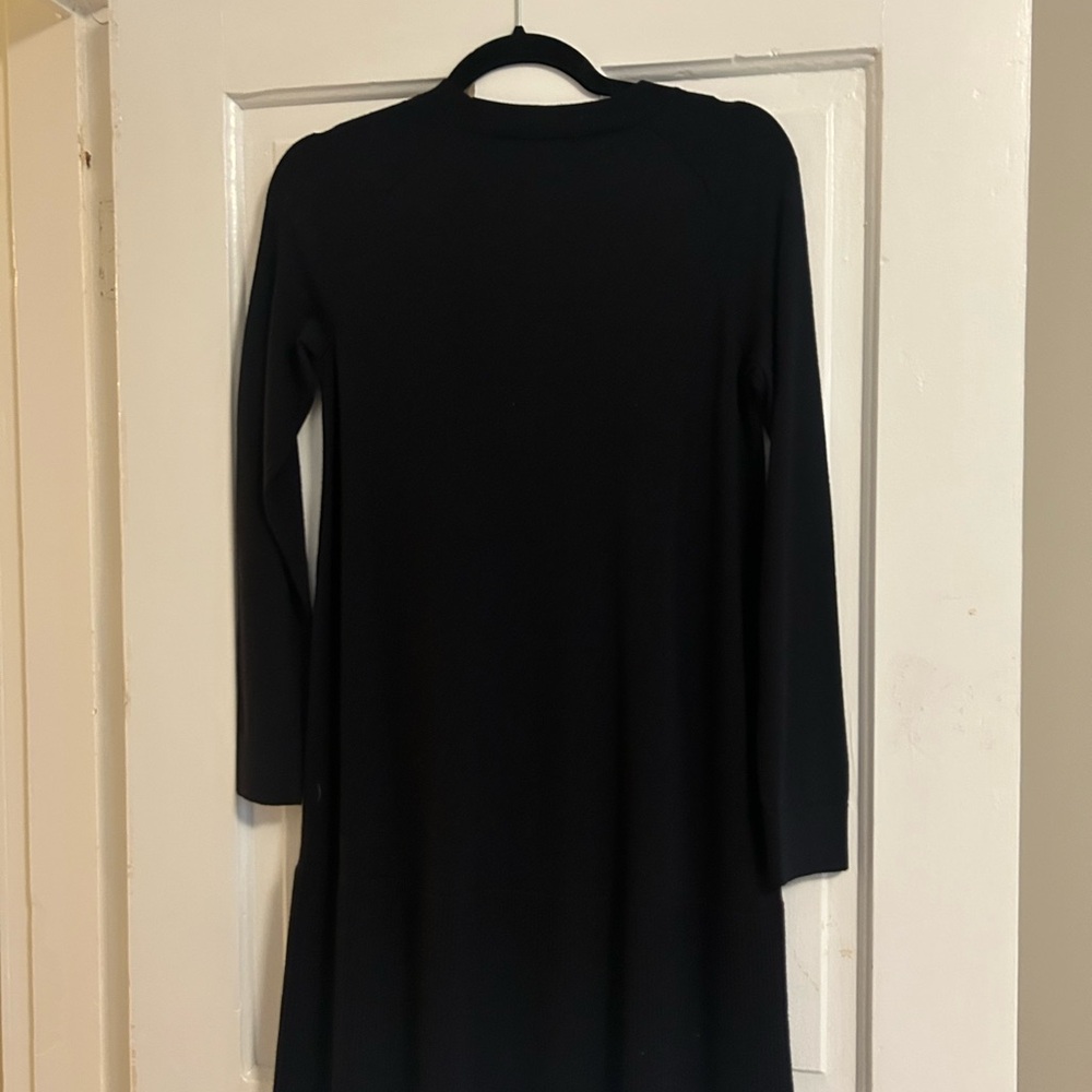 COS 100% Wool Navy Sweater Dress